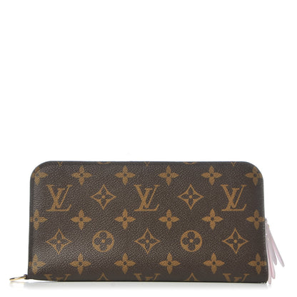 Louis Vuitton Monogram Fleuri Insolite Wallet Rose 1 of 10