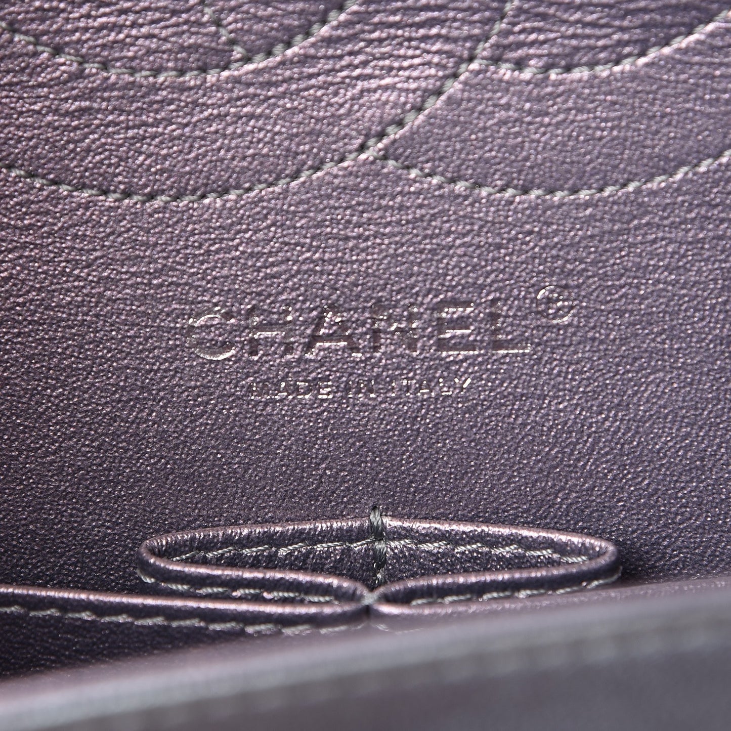 Iridescent Lambskin Quilted 2.55 Reissue 226 Flap Light Purple