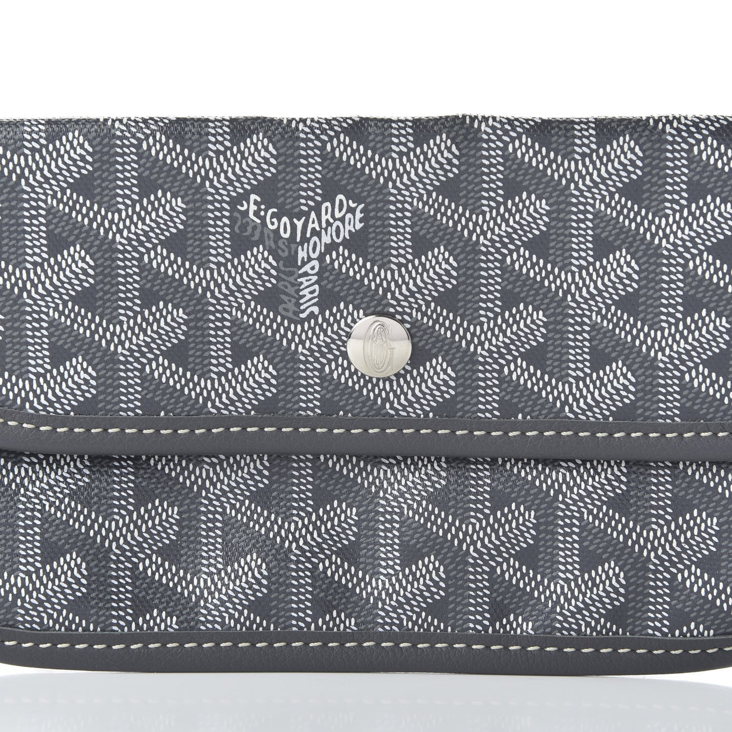 Goyard Goyardine Pouch Grey 9 of 9