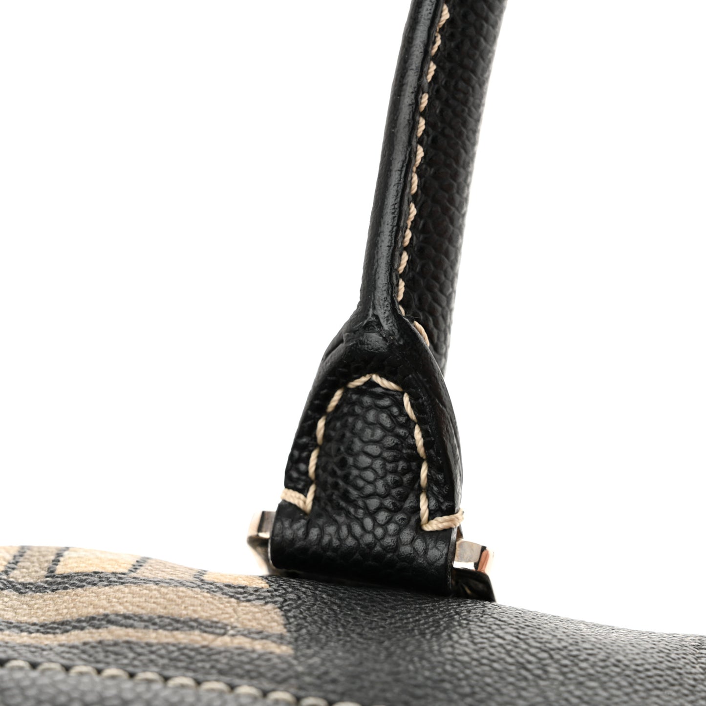 Coated Canvas Le Train Boston Bag Black