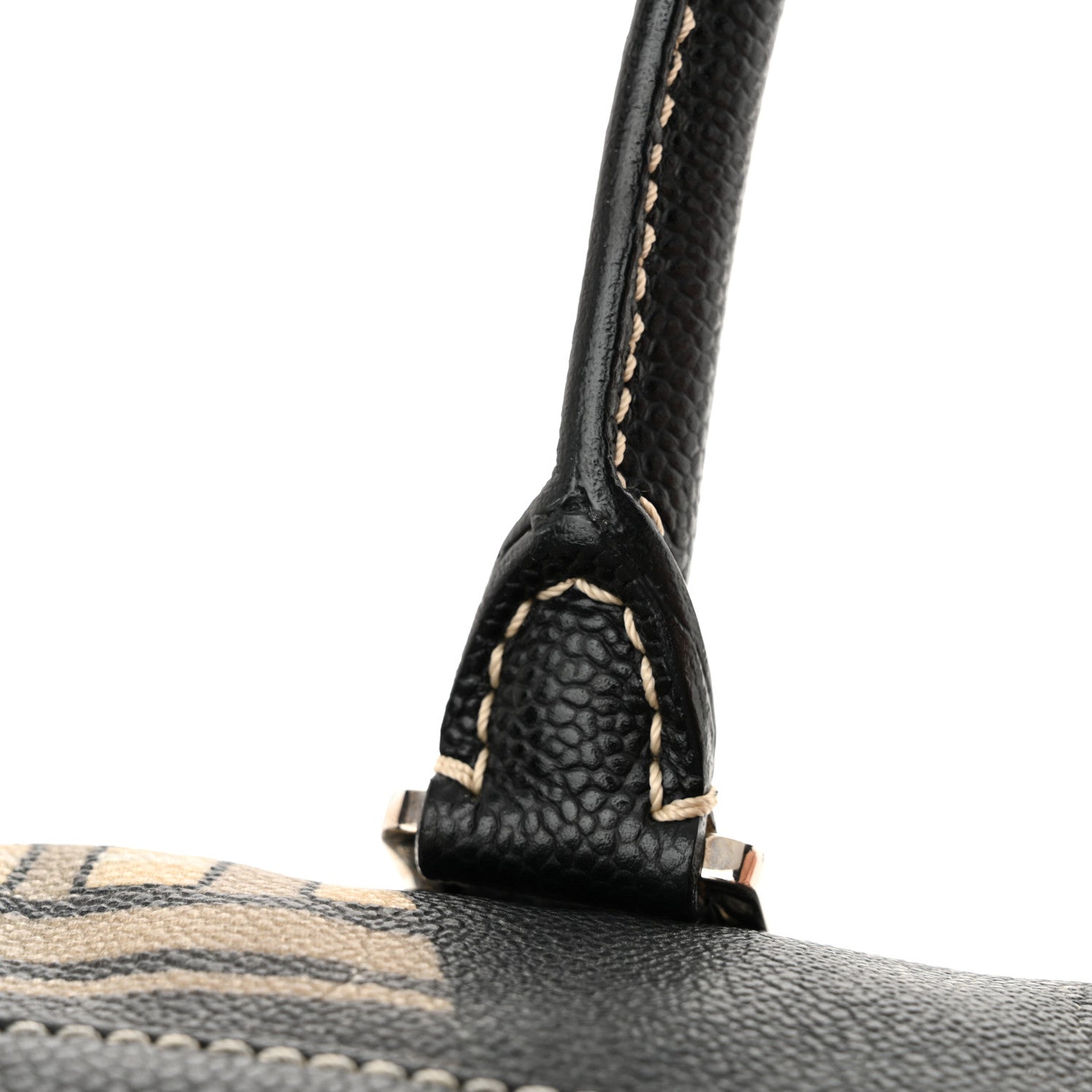 Chanel Coated Canvas Le Train Boston Bag Black 15 of 16