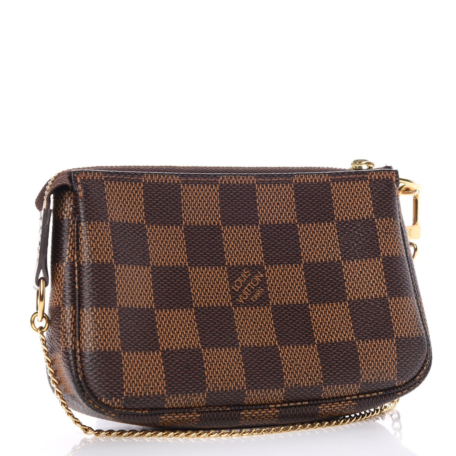 Louis Vuitton Damier Ebene Mini Pochette Accessories 3 of 8