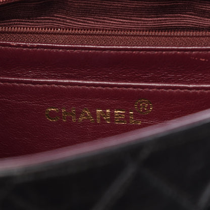 Chanel Lambskin Quilted Jumbo Single Flap Black 6 of 16