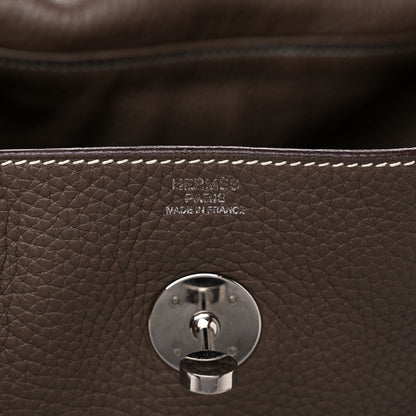 Hermes Taurillon Clemence Lindy 30 Etoupe 6 of 14