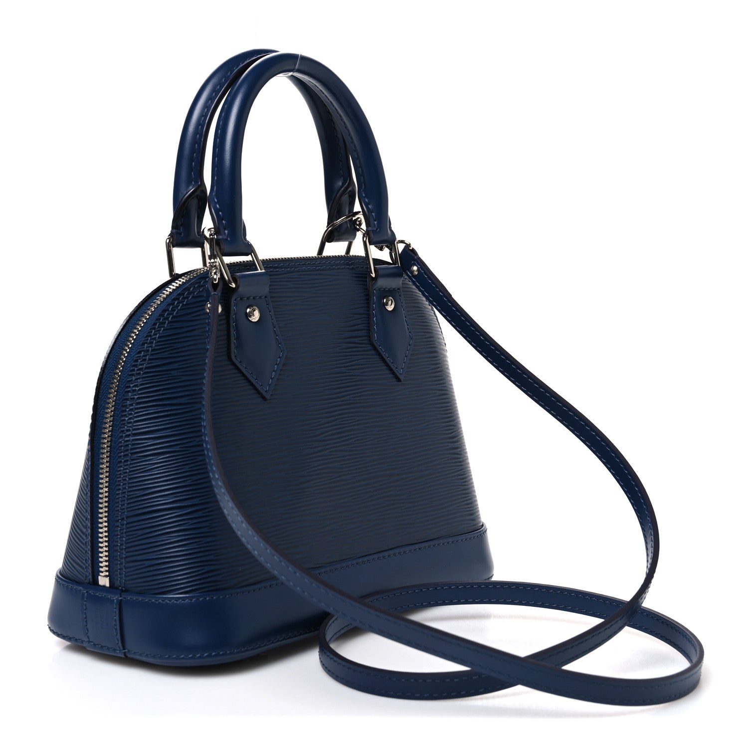 Louis Vuitton Epi Alma BB Indigo 3 of 10