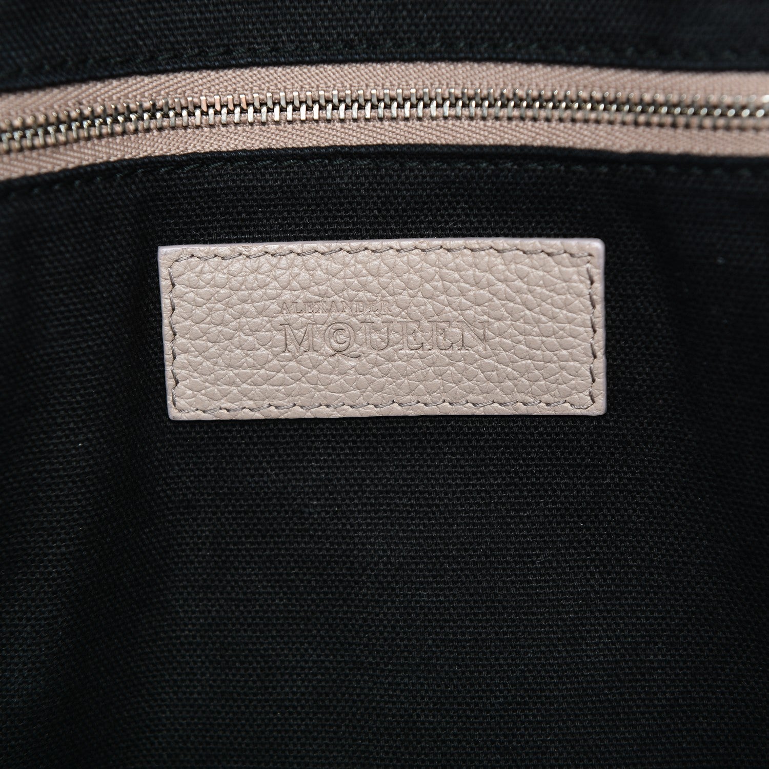 Alexander McQueen Grained Calfskin Legend Satchel Pearl 11 of 12