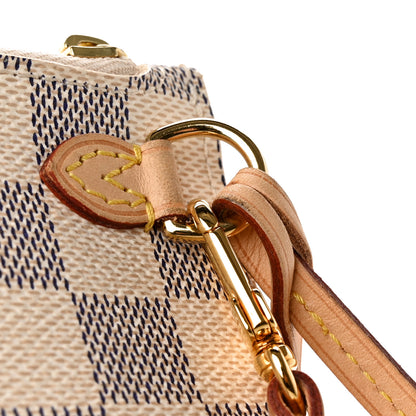 Louis Vuitton Damier Azur Neverfull MM GM Pochette 11 of 11