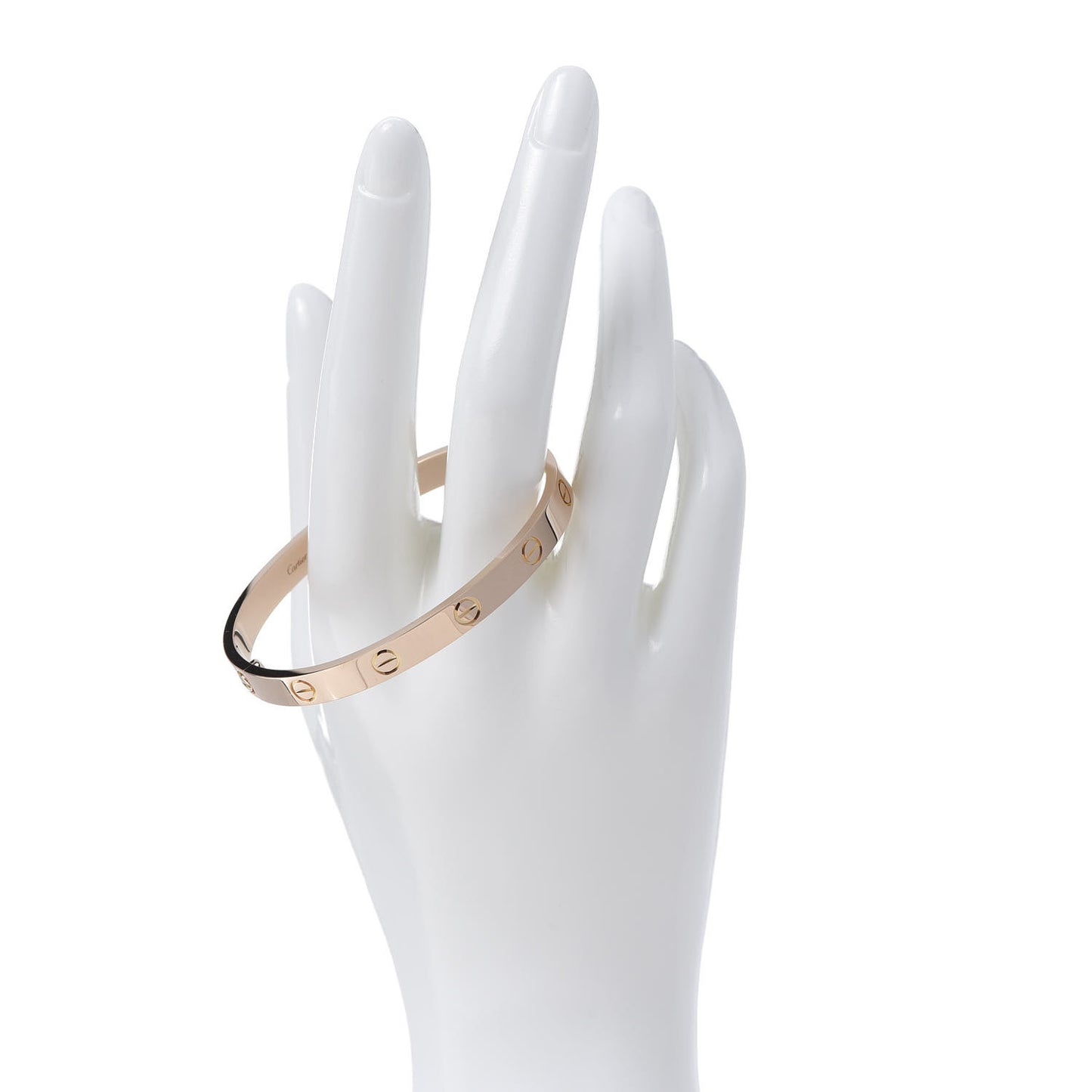 18K Pink Gold LOVE Bracelet 17