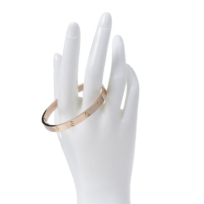 Cartier 18K Pink Gold LOVE Bracelet 17 2 of 7