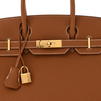 Hermes Togo Birkin 30 Gold 8 of 11