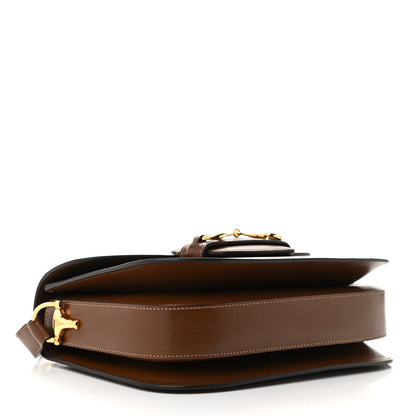 Gucci Azalea Calfskin Horsebit 1955 Shoulder Bag Brown Sugar 4 of 13