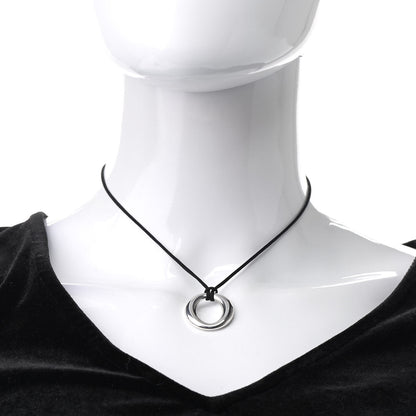 Tiffany Sterling Silver Elsa Peretti Sevillana Pendant Necklace 2 of 5