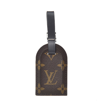 Louis Vuitton Monogram Luggage Tag Black 1 of 2