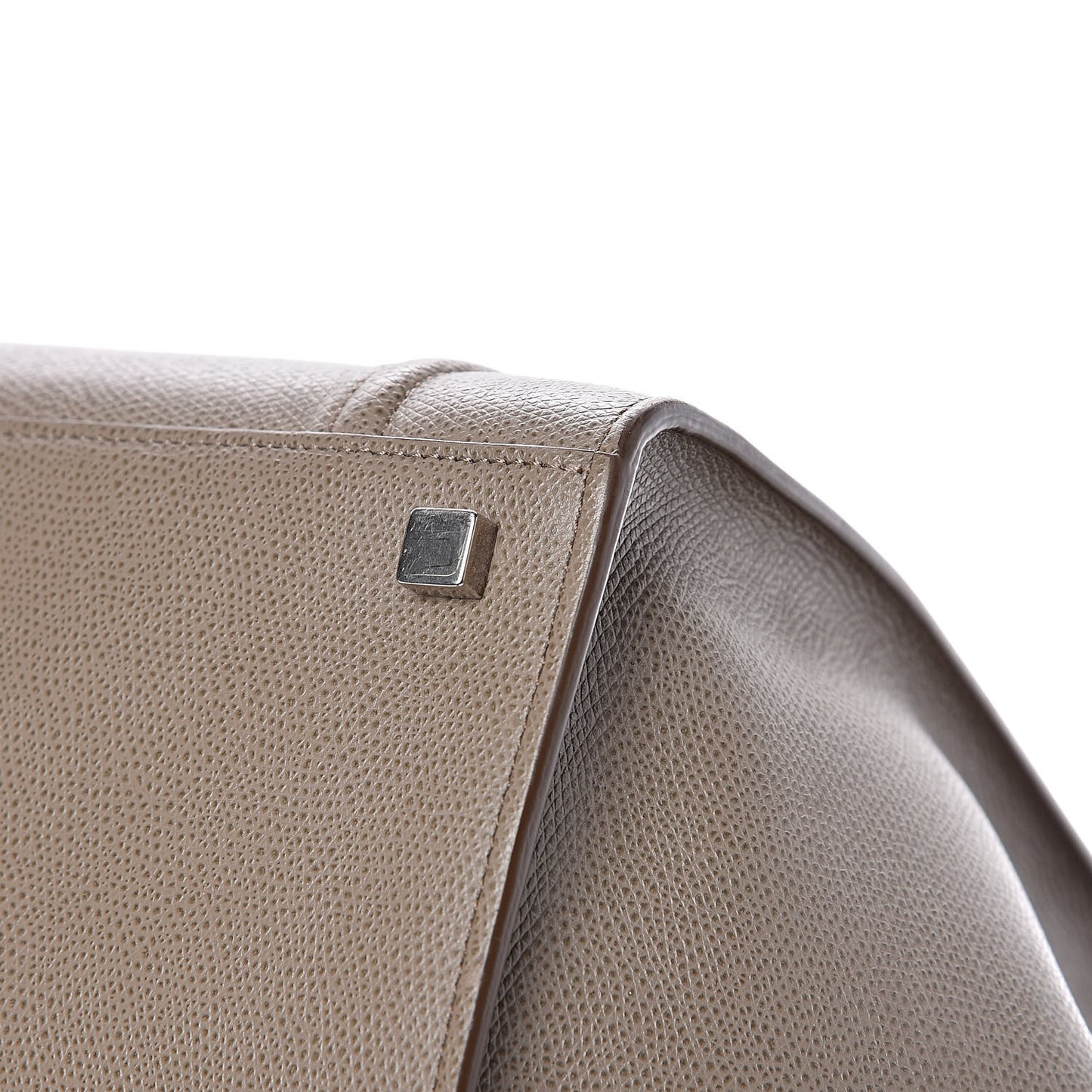 Grained Calfskin Medium Phantom Luggage Taupe