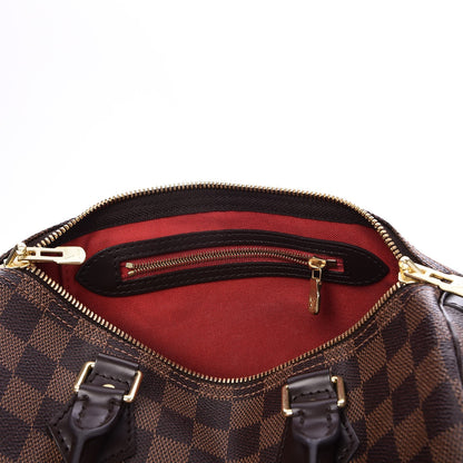 Louis Vuitton Damier Ebene Speedy Bandouliere 25 7 of 11