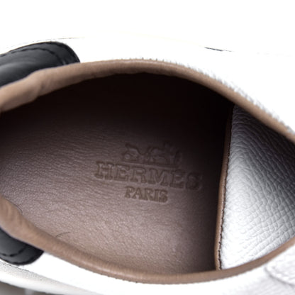 Hermes Epsom Womens Voltage Sneakers 38.5 White 9 of 10