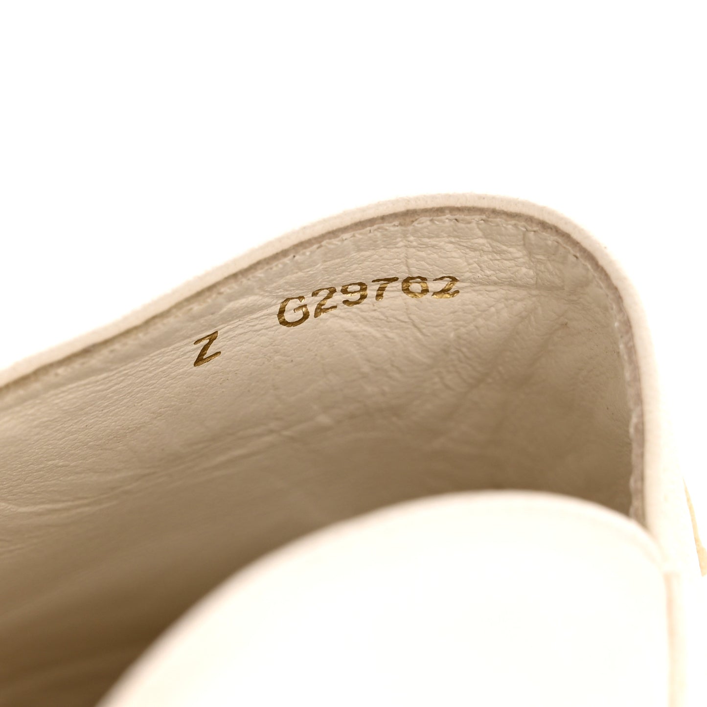 Lambskin CC Espadrilles 39 White Black
