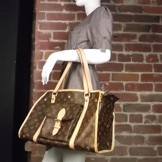Louis Vuitton Monogram Baxter PM Dog Pet Carrier 2 of 8
