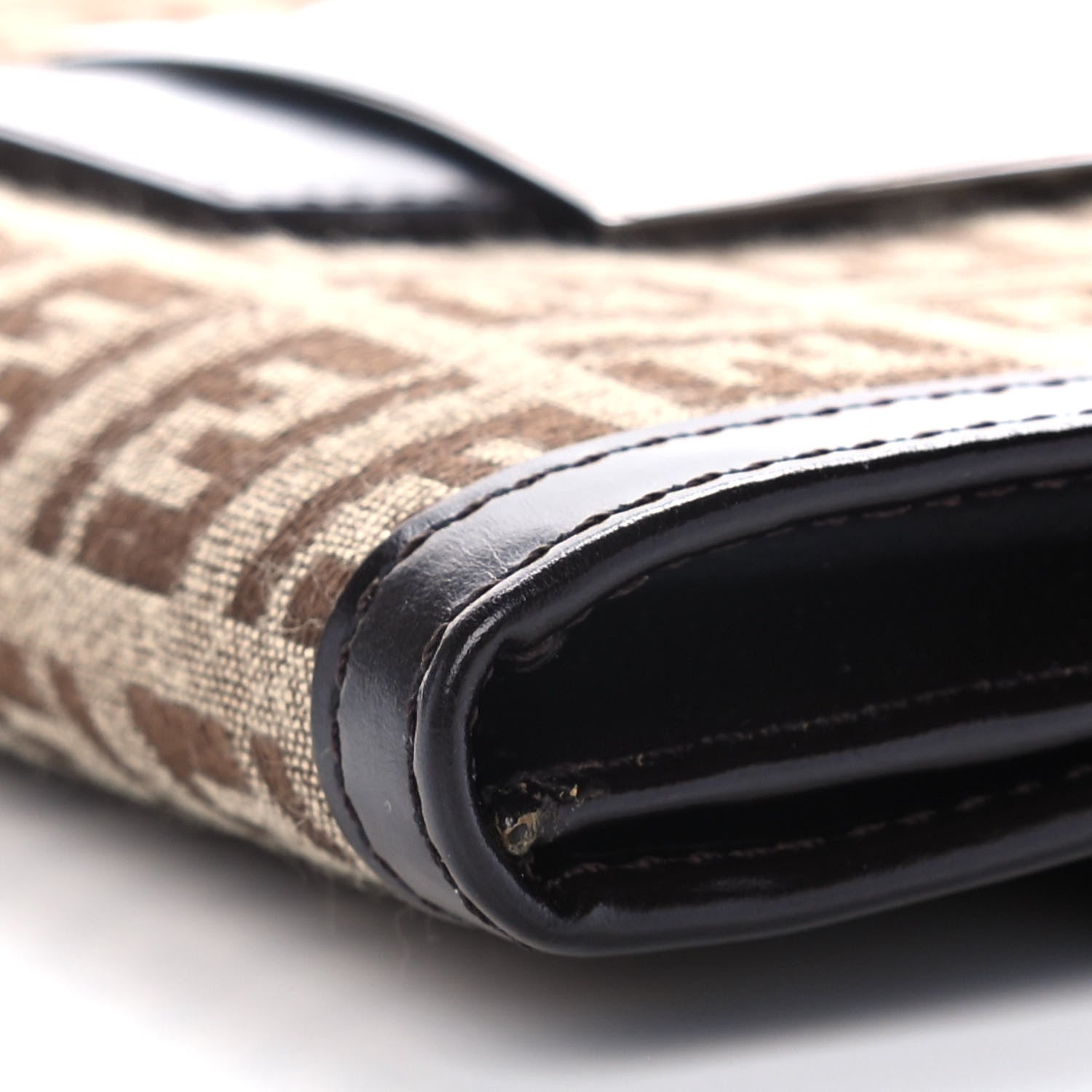 Fendi Zucchino Forever Continental Wallet Brown 13 of 13