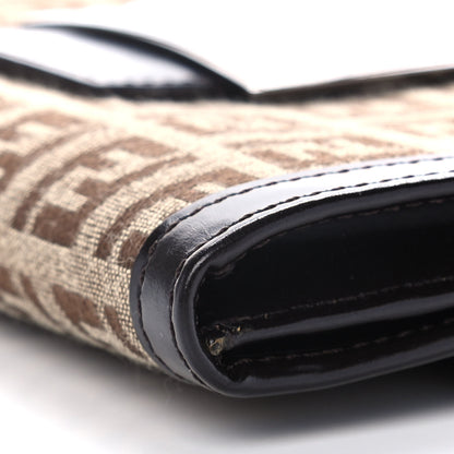 Fendi Zucchino Forever Continental Wallet Brown 13 of 13