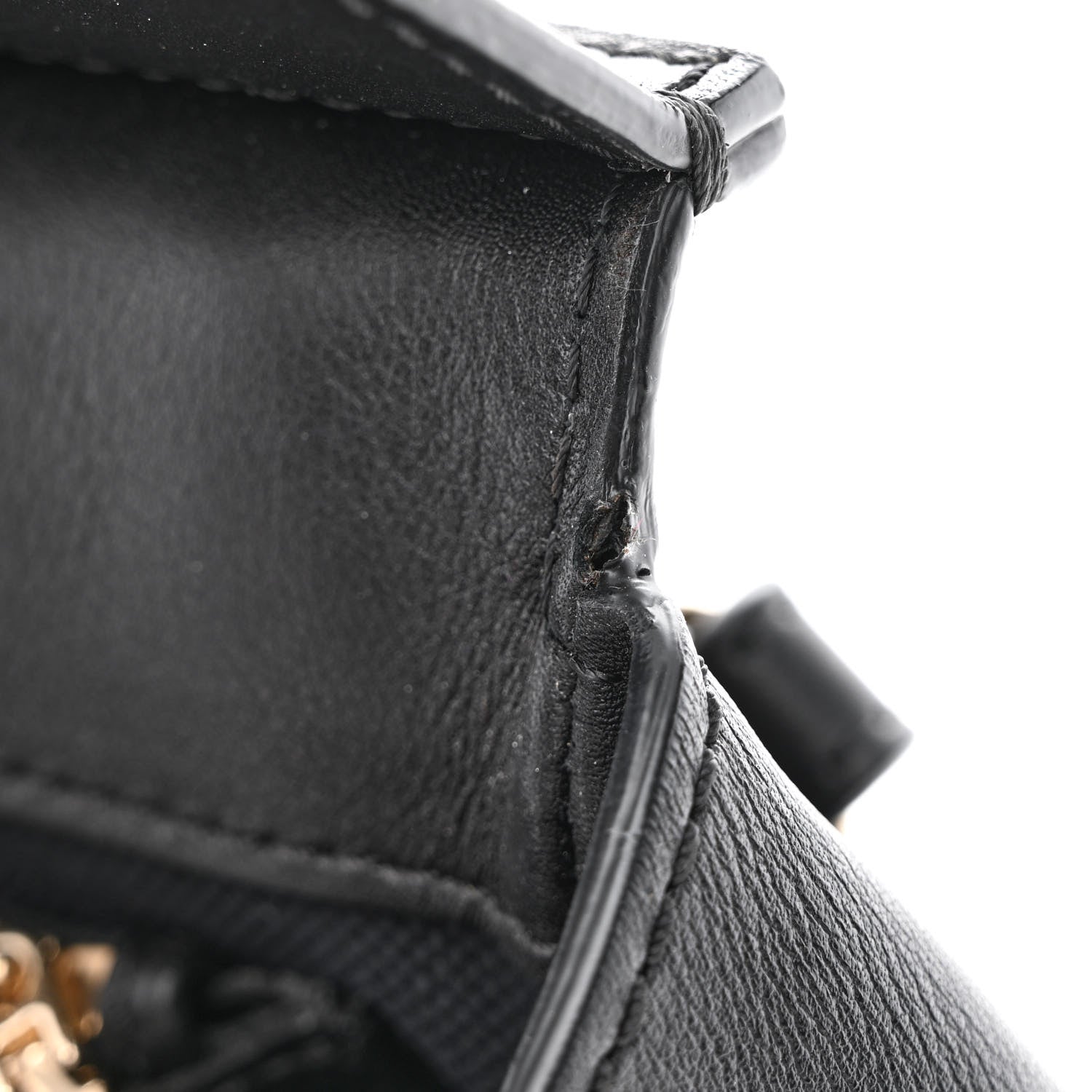 Versace Calfskin Medium Palazzo Empire Bag Black 12 of 16