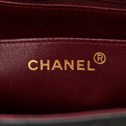 Chanel Lambskin Quilted Medium Single Flap Black 6 of 11
