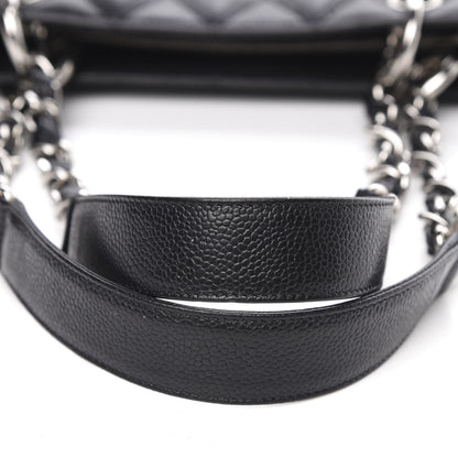 Chanel Caviar Quilted Grand Shopping Tote GST Black 10 of 14