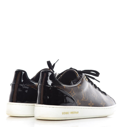 Louis Vuitton Patent Monogram Frontrow Sneakers 36.5 4 of 11