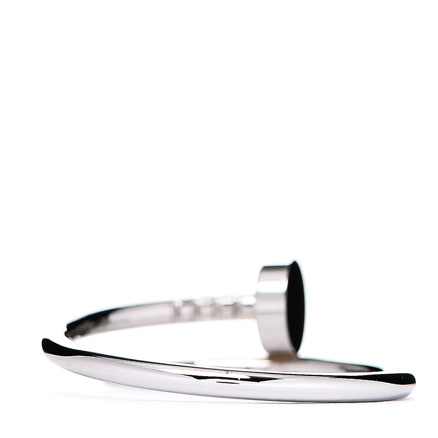 18K White Gold Small Juste Un Clou Ring 58 8.25