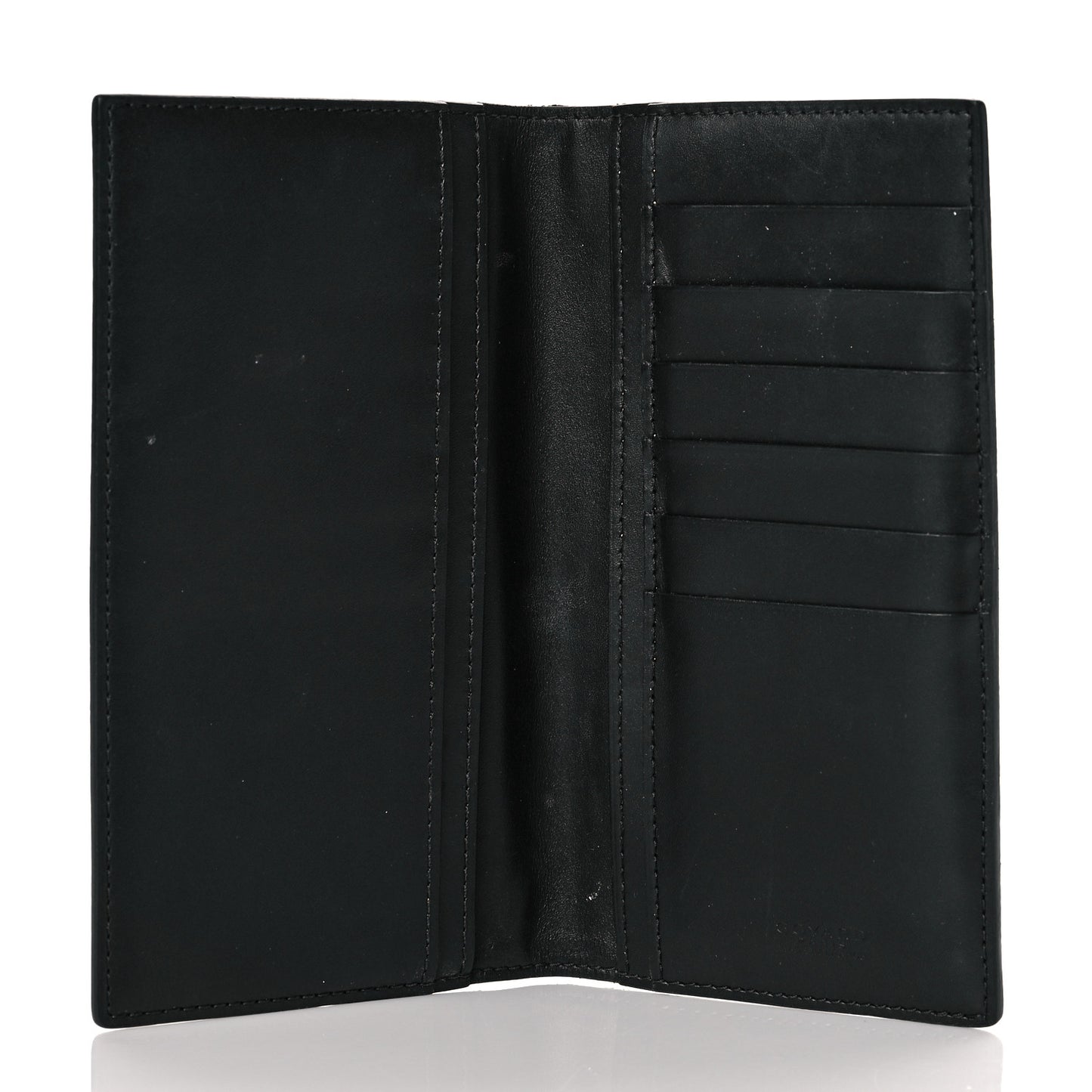 Goyardine Long Bi-Fold Wallet Black