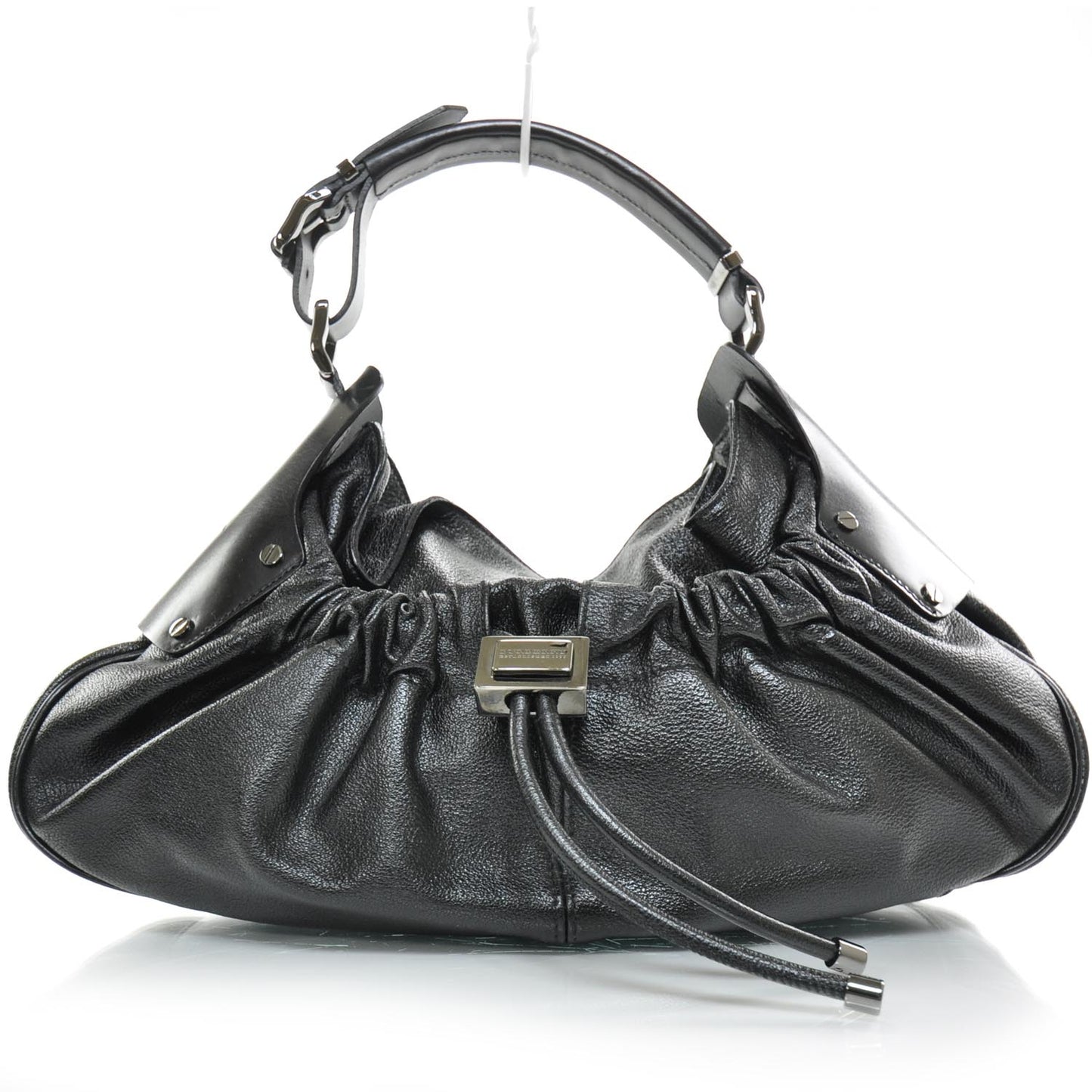 Prorsum Leather Warrior Hobo Black