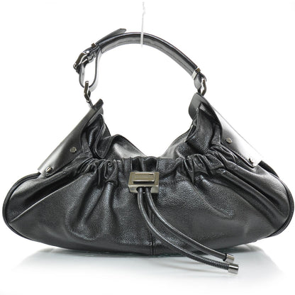 Burberry Prorsum Leather Warrior Hobo Black 1 of 9