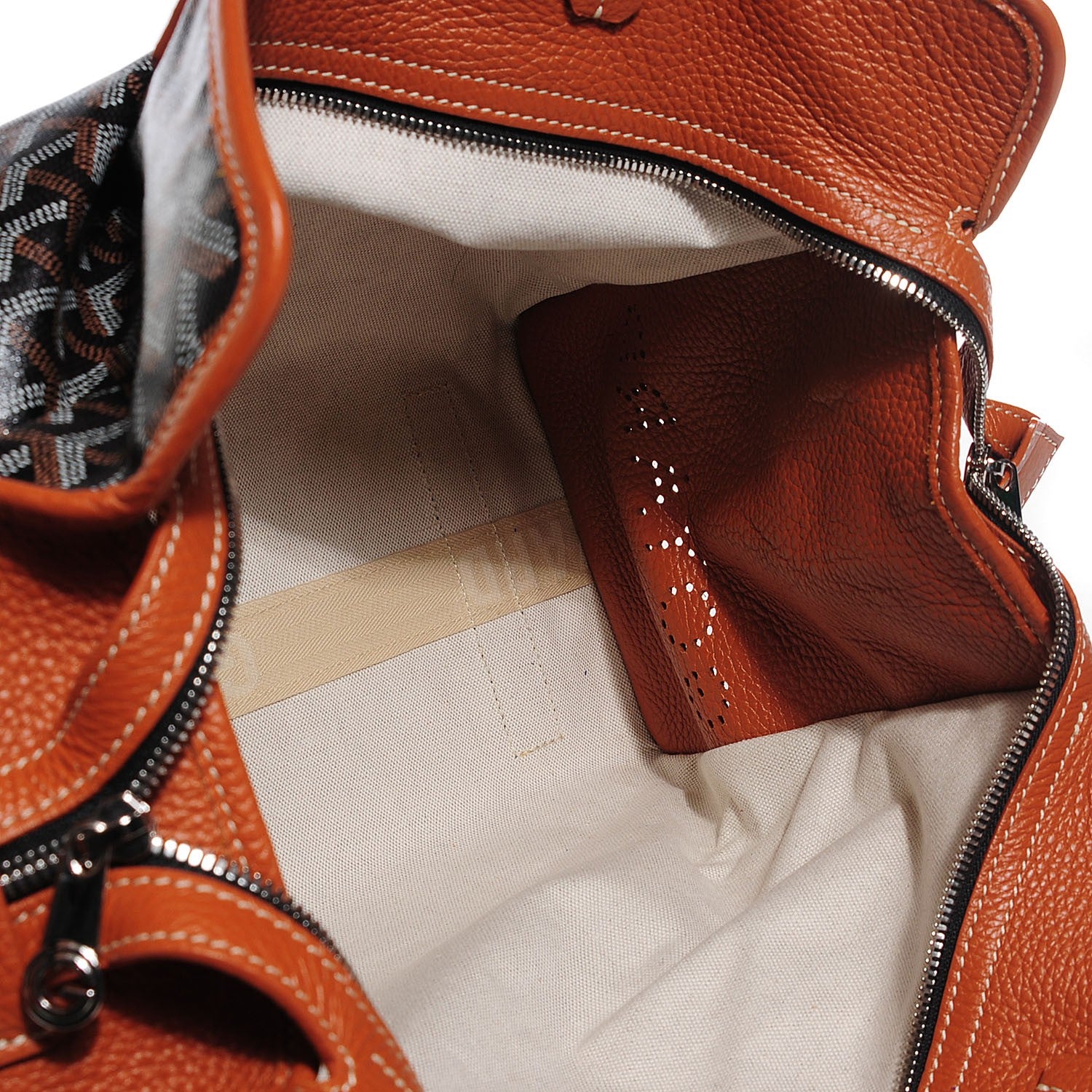 Goyard Goyardine Sac Hardy Pet Carrier PM Black Gold 6 of 10