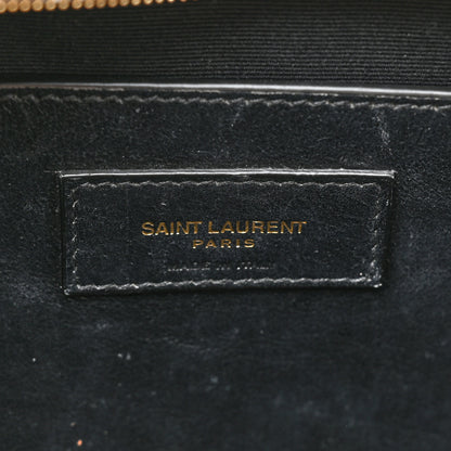 Saint Laurent Grain De Poudre Medium Uptown Tote Dark Latte 8 of 16
