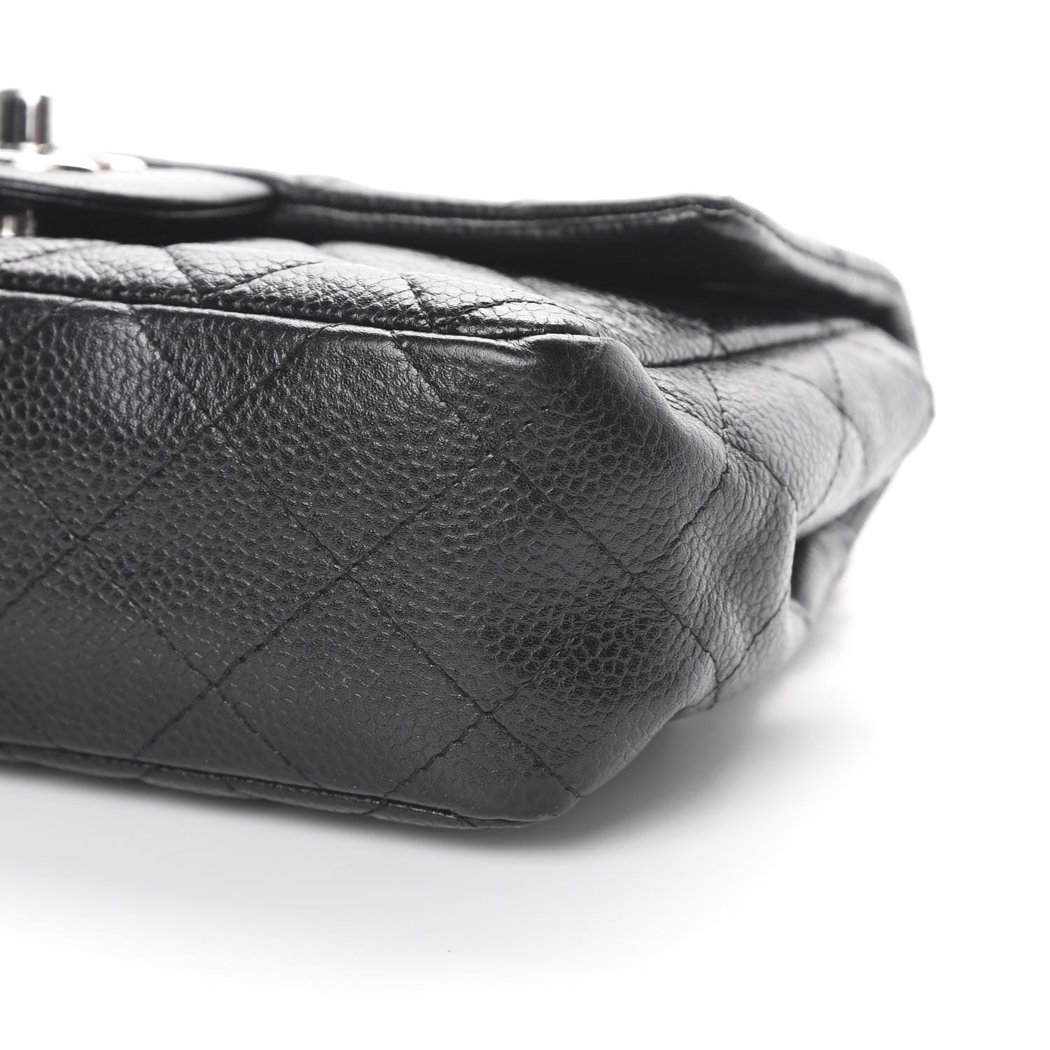 Chanel Caviar Quilted Mini Rectangular Flap Black 10 of 11