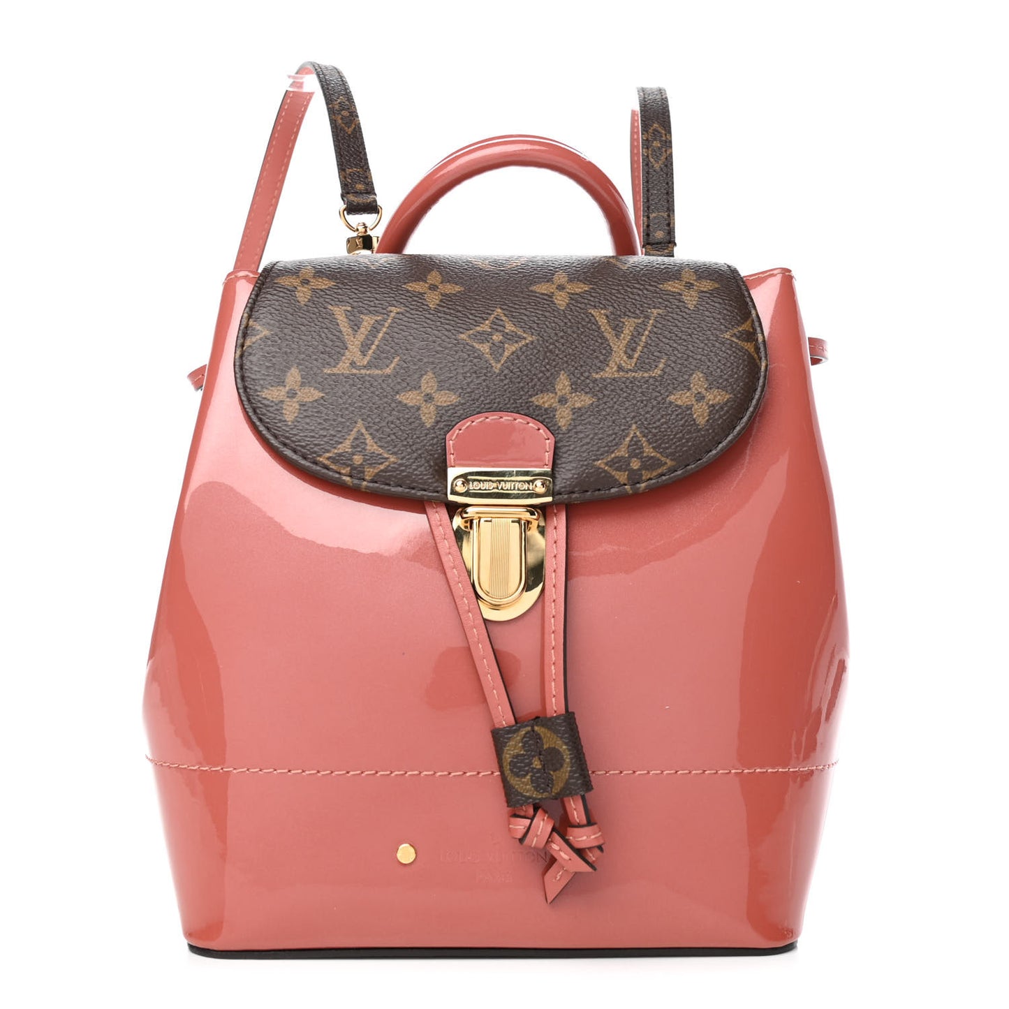Patent Monogram Hot Springs Backpack Vieux Rose