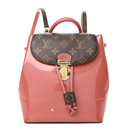 Louis Vuitton Patent Monogram Hot Springs Backpack Vieux Rose 1 of 4