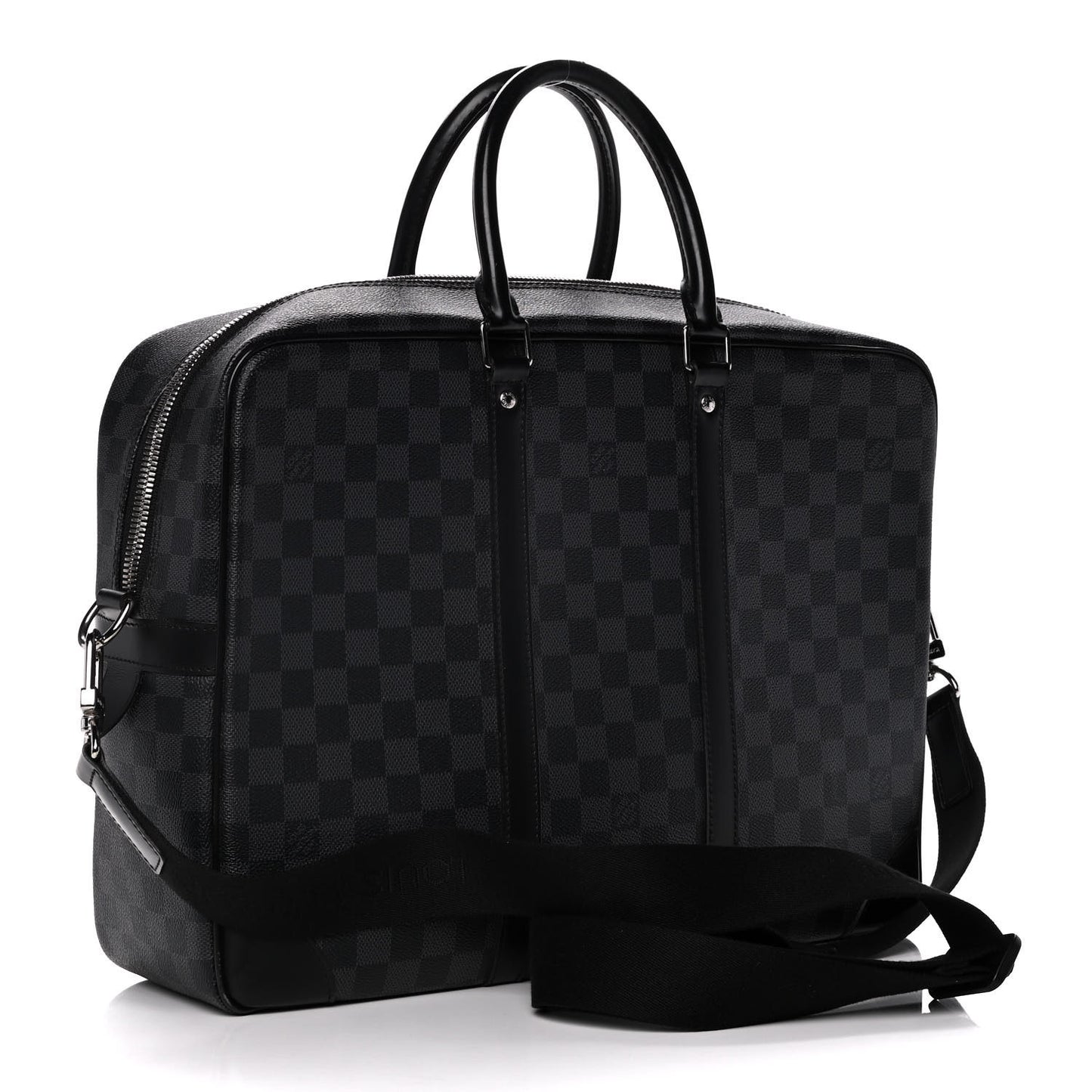 Damier Graphite Porte-Documents Voyage Briefcase