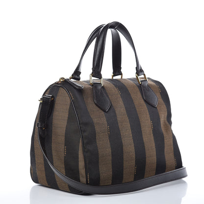 Fendi Pequin Vitello Elite Small Boston Tobacco 3 of 11