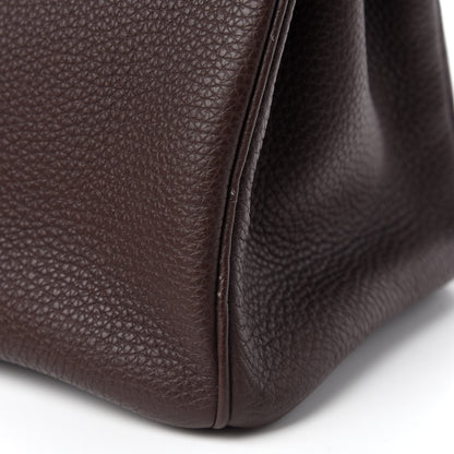Hermes Togo Birkin 30 Chocolate 8 of 12