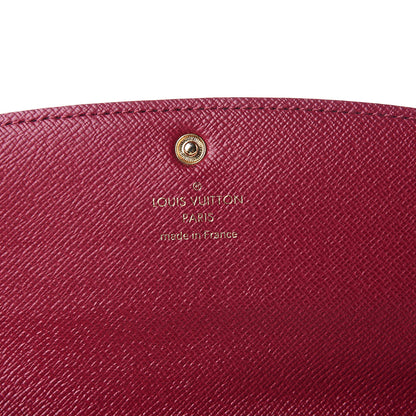 Louis Vuitton Monogram Emilie Wallet Fuchsia 5 of 9