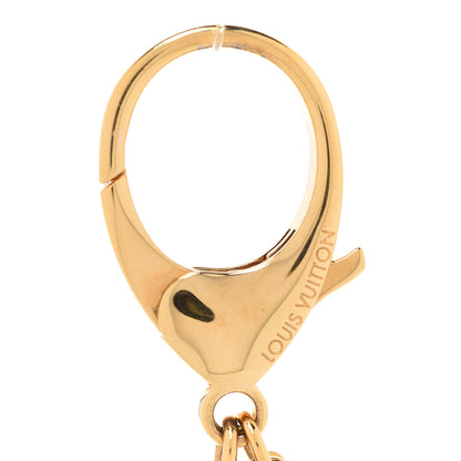 Louis Vuitton Fleur De Monogram Bag Charm Dore 3 of 6