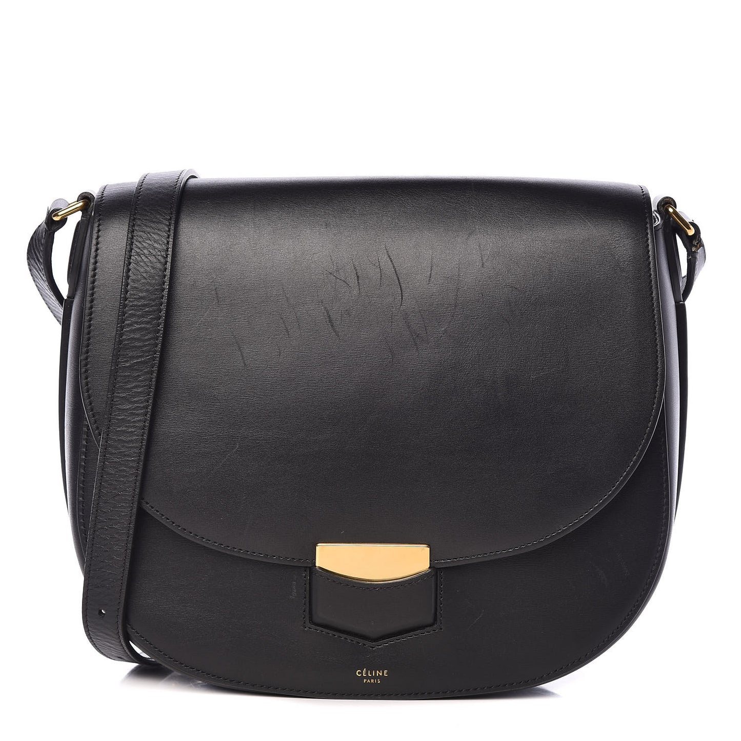 Palmelato Calfskin Medium Trotteur Black