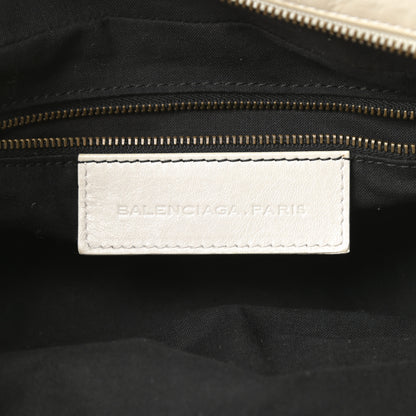 Balenciaga Agneau Classic Hardware Box Bag White 6 of 17