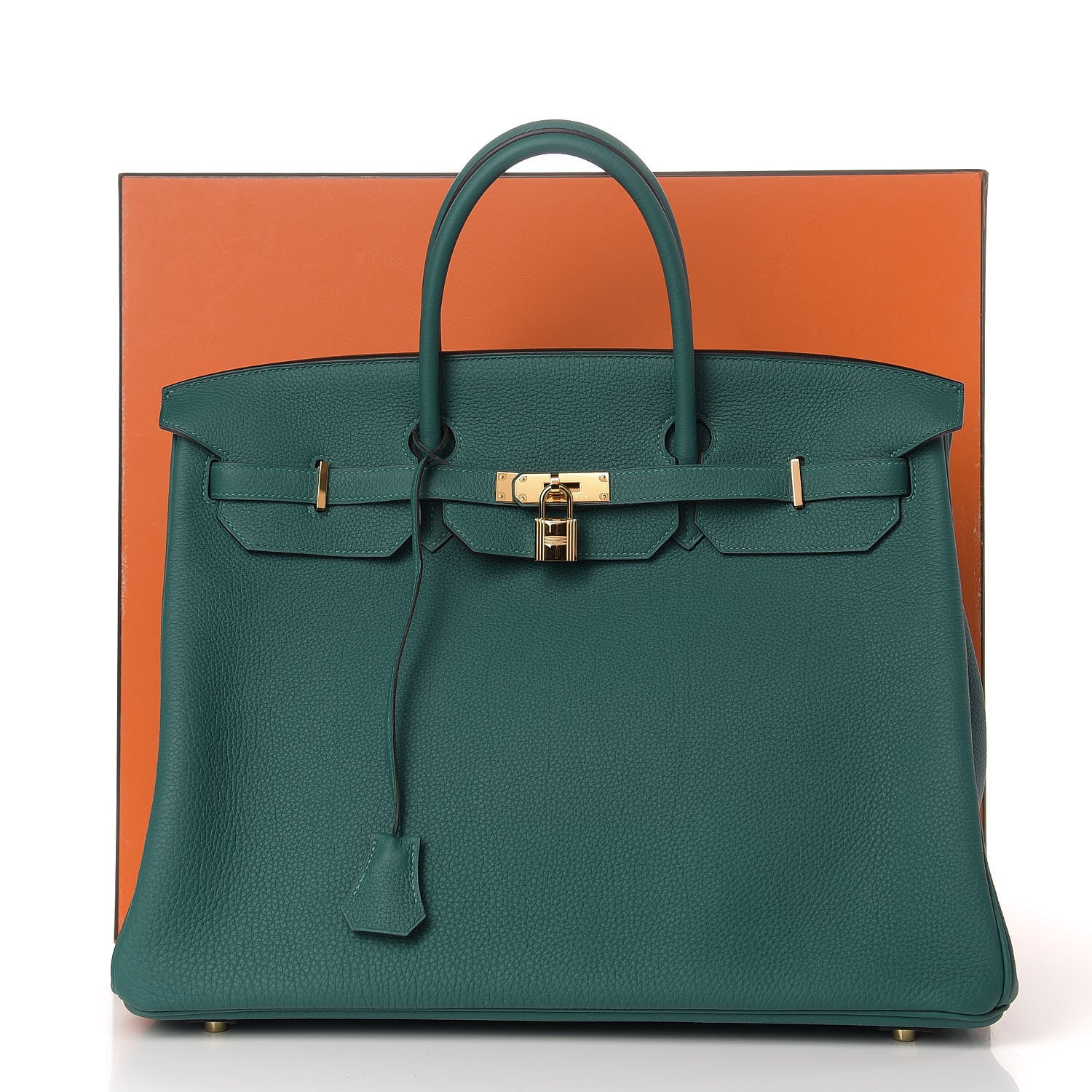 Hermes Togo Birkin 40 Malachite 11 of 11