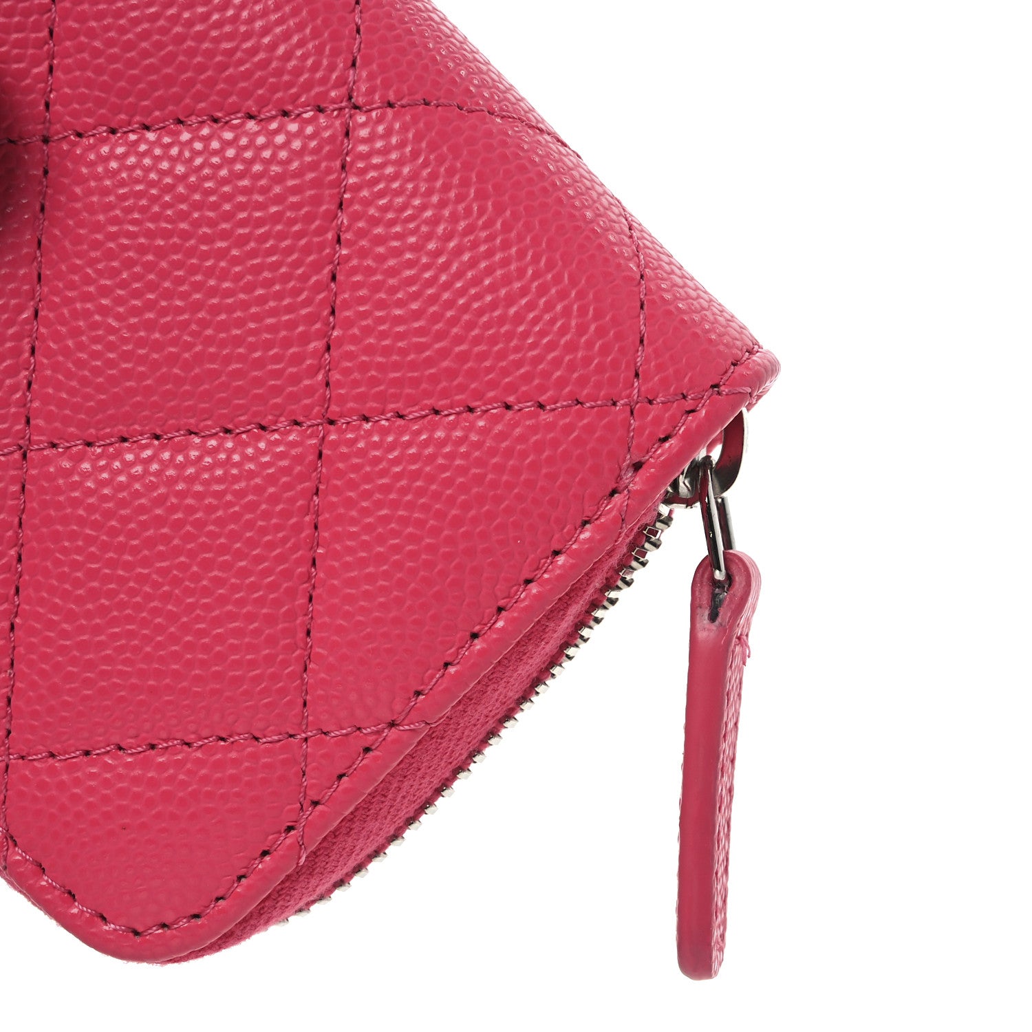 Chanel Caviar Quilted Coco Chanel CC Zip Coin Purse Fuchsia Chanel Caviar Quilted Coco Chanel CC Zip Coin Purse Fuchsia