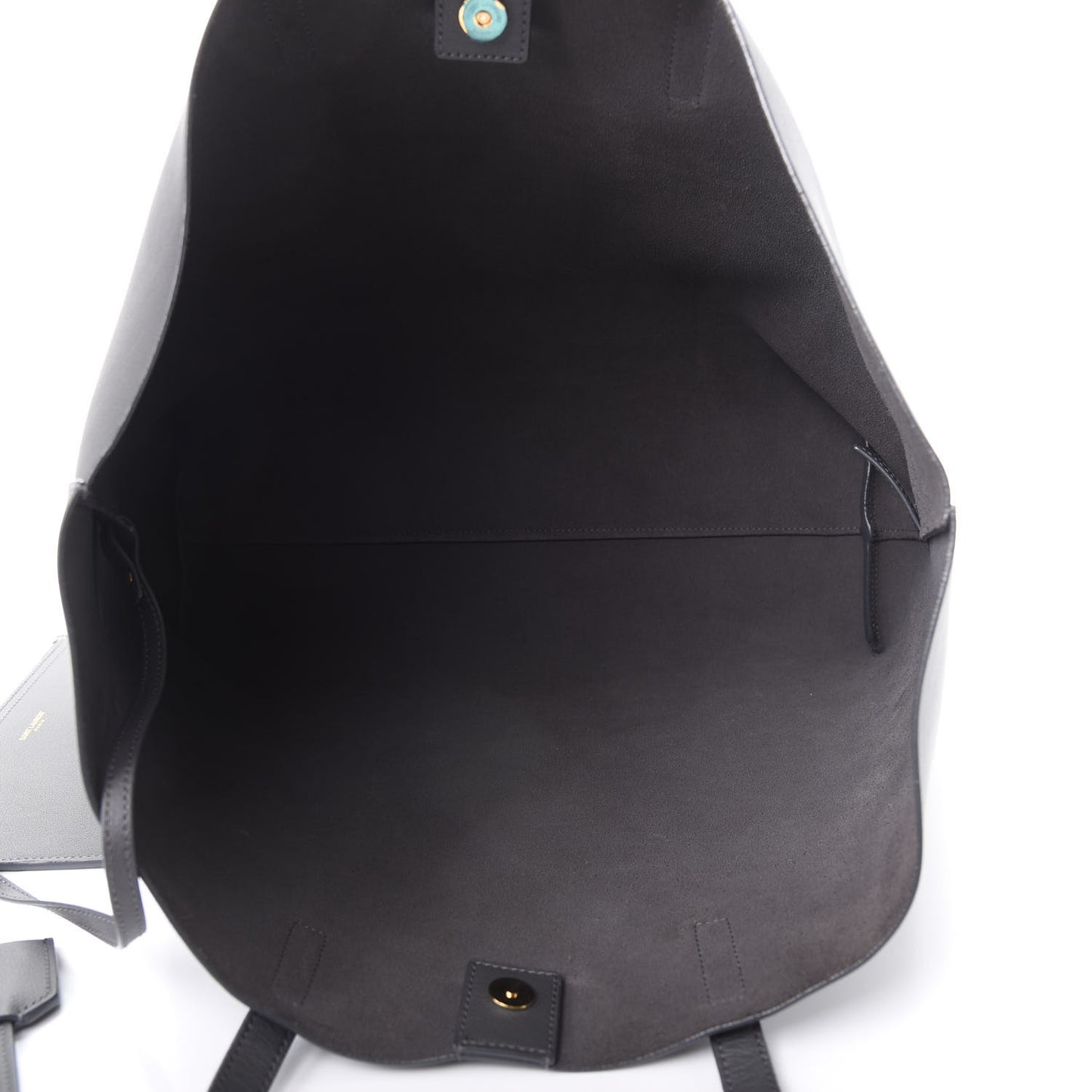 Calfskin Large Shopping Tote Storm