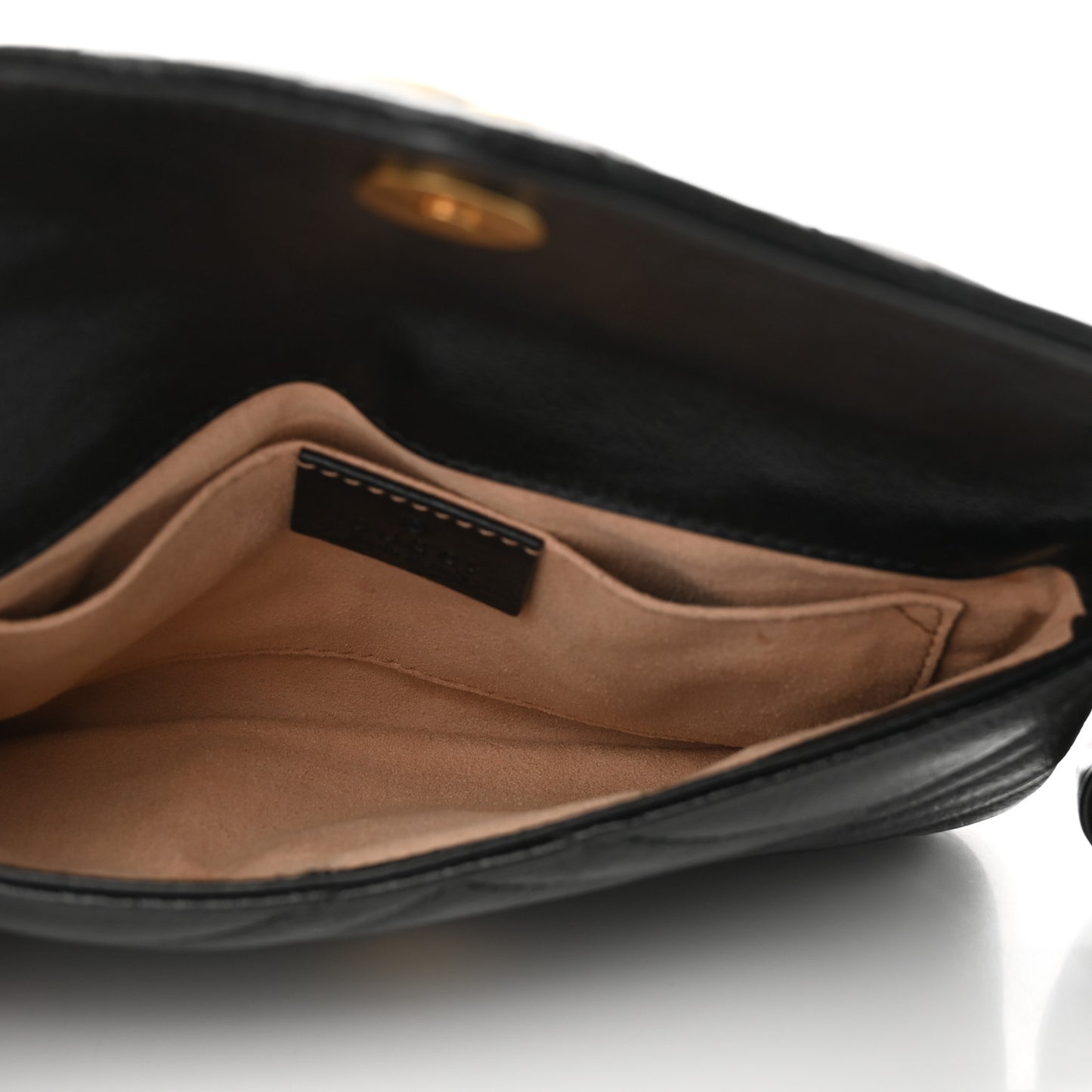 Calfskin Matelasse GG Marmont 2.0 Multi Belt Bag 85 34 Black