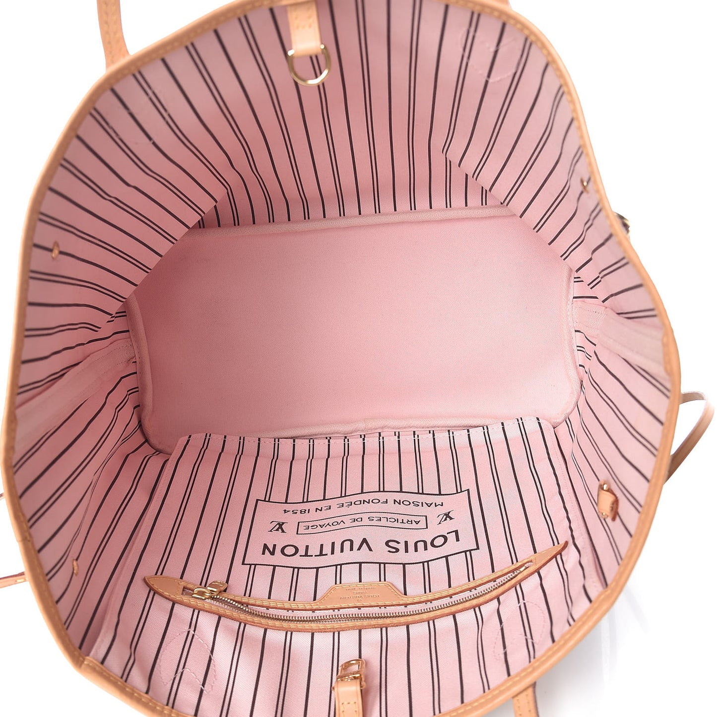 Monogram Neo Neverfull MM Rose Ballerine