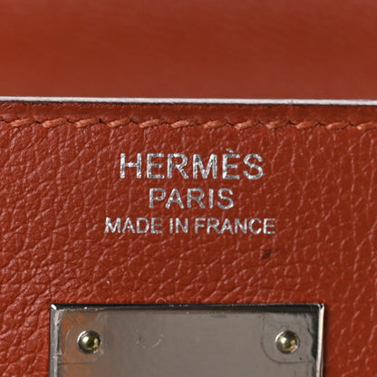 Hermes Evercolor Verso Kelly Retourne 32 Blush Deep Blue 7 of 11